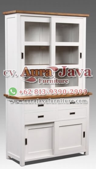 indonesia open bookcase classic furniture 031