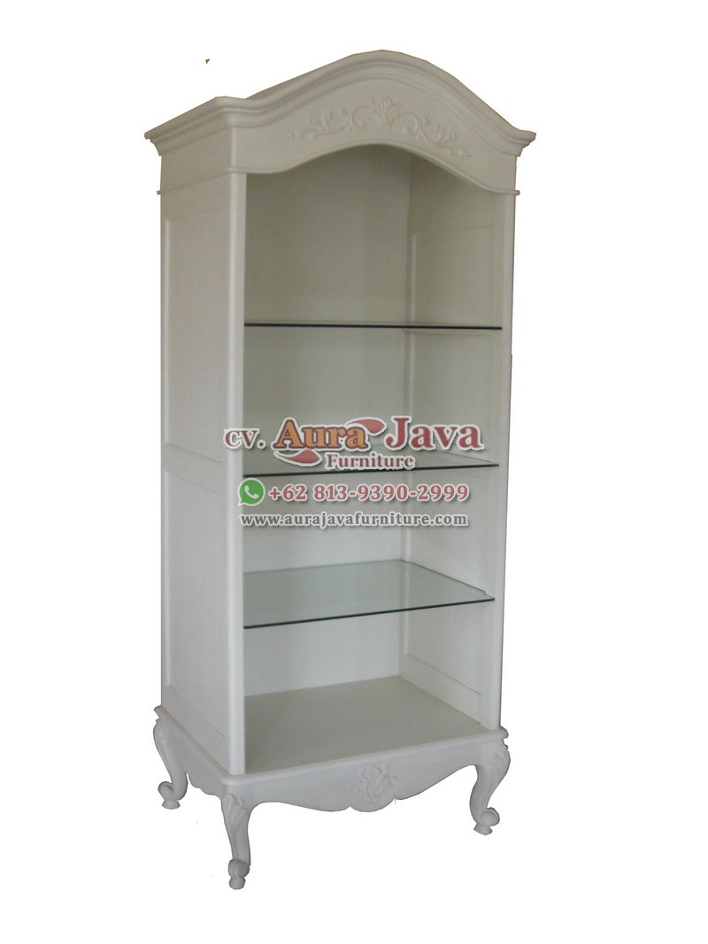 indonesia open bookcase classic furniture 040