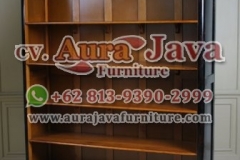 indonesia open bookcase classic furniture 006