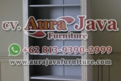 indonesia open bookcase classic furniture 008