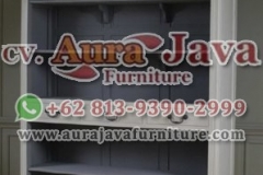 indonesia open bookcase classic furniture 016