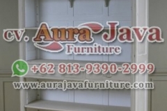 indonesia open bookcase classic furniture 018