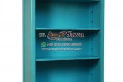 indonesia open bookcase classic furniture 022