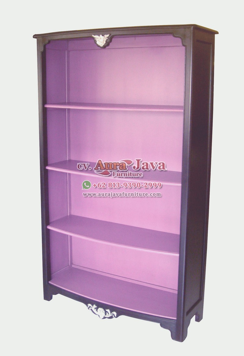 indonesia open book case french furniture 021