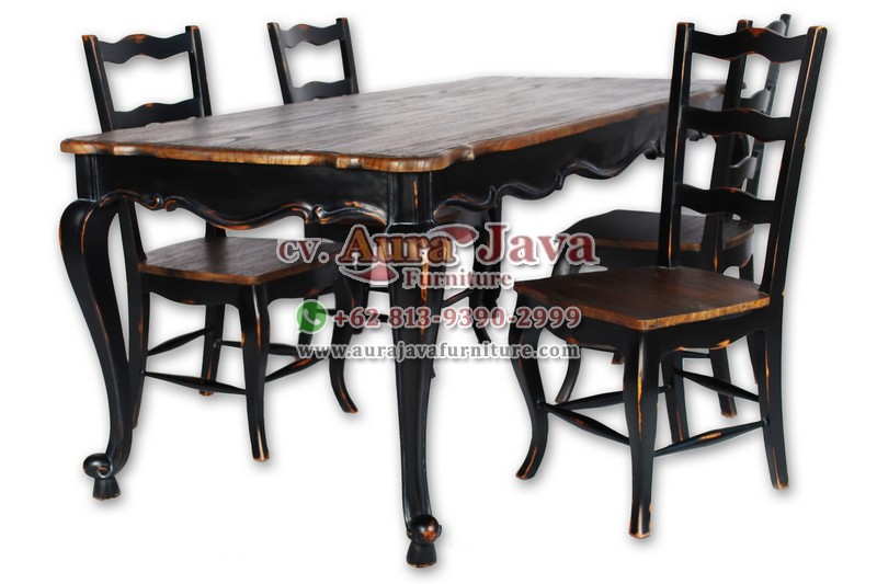 indonesia set dining table french furniture 035