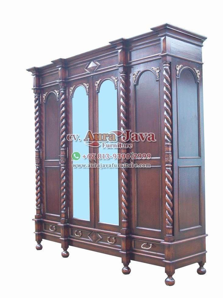 indonesia armoire mahogany furniture 010