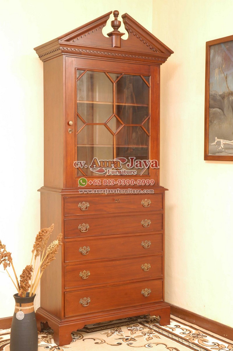 indonesia bookcase mahogany furniture 014