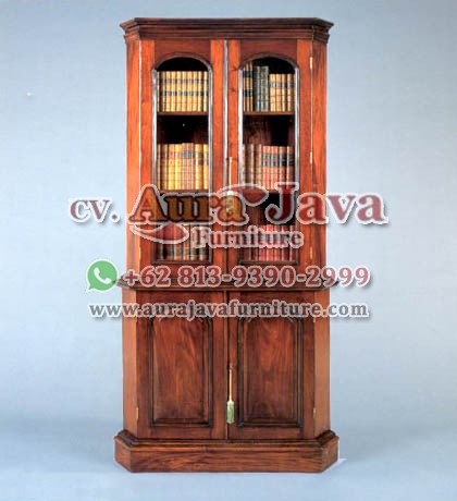 indonesia bookcase mahogany furniture 046