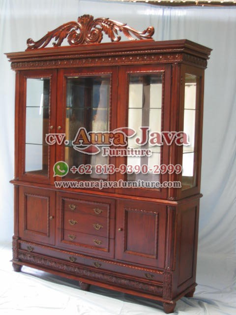 indonesia bookcase mahogany furniture 050