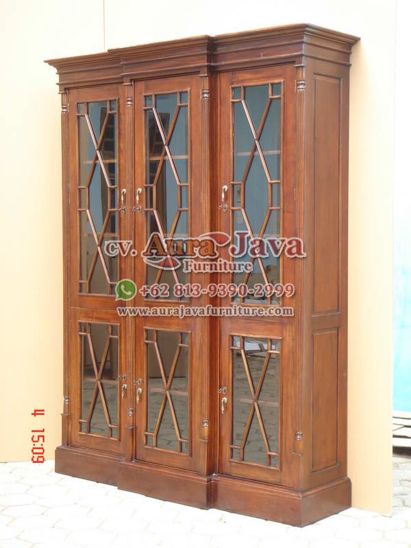 indonesia bookcase mahogany furniture 091