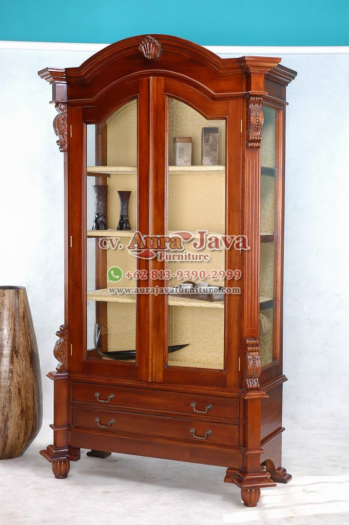 indonesia bookcase mahogany furniture 098