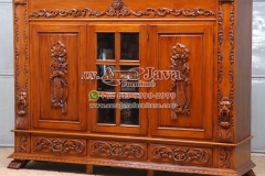 indonesia bookcase mahogany furniture 015