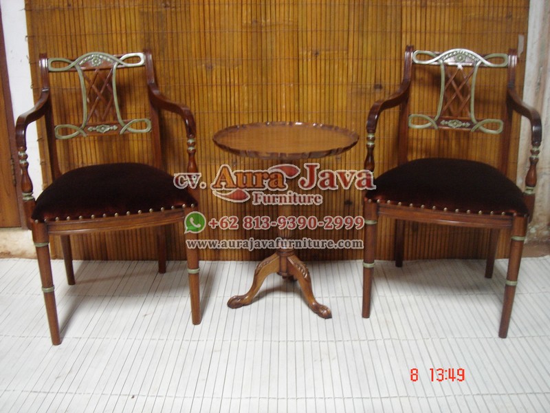 indonesia chair set mahogany furniture 005