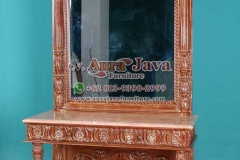 indonesia console mirror mahogany furniture 003