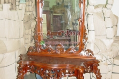 indonesia console mirror mahogany furniture 004