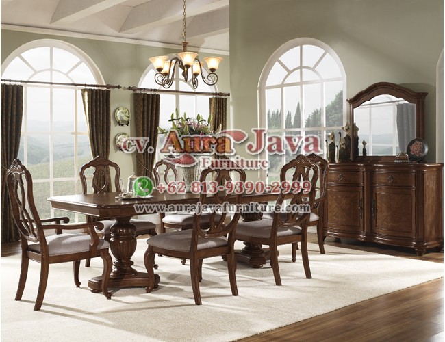 indonesia dining set mahogany furniture 002