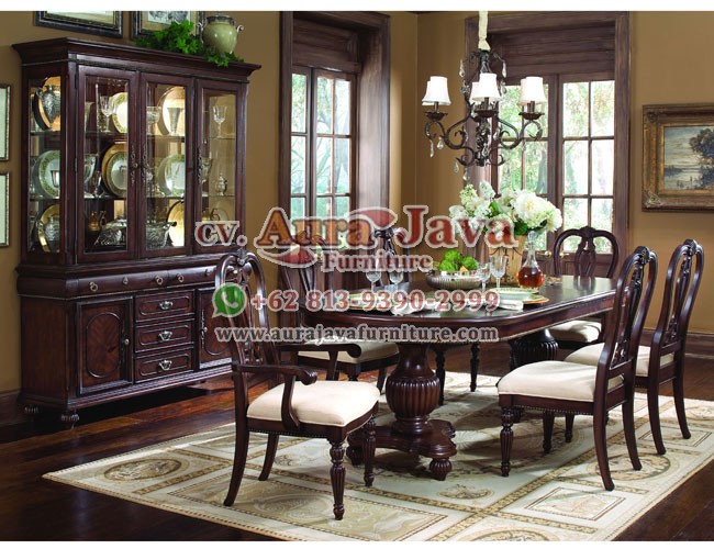 indonesia dining set mahogany furniture 041