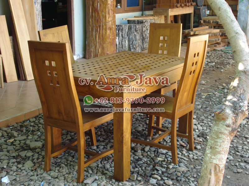 indonesia dining set mahogany furniture 049