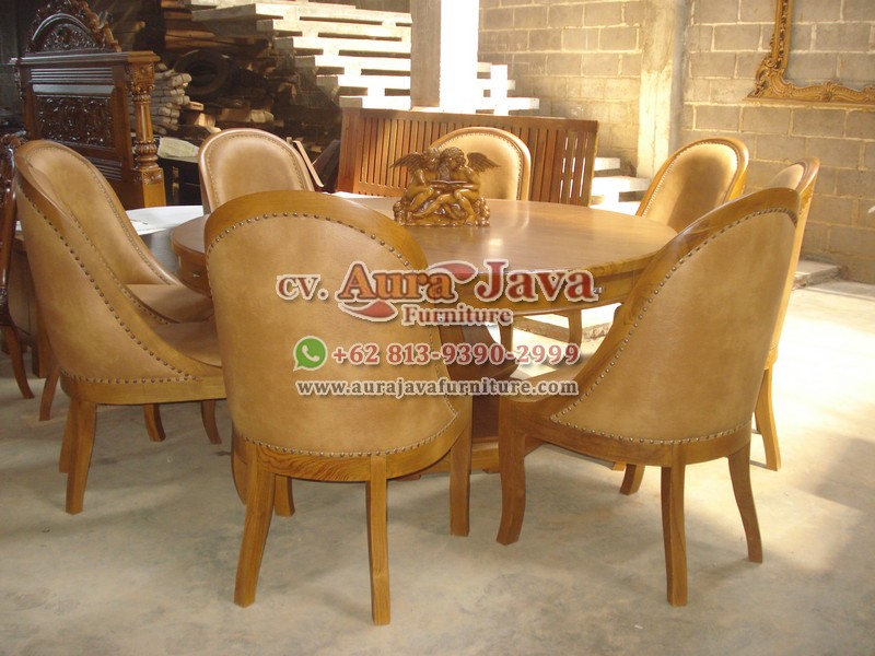 indonesia dining set mahogany furniture 050