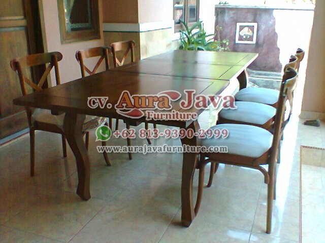 indonesia dining set mahogany furniture 058