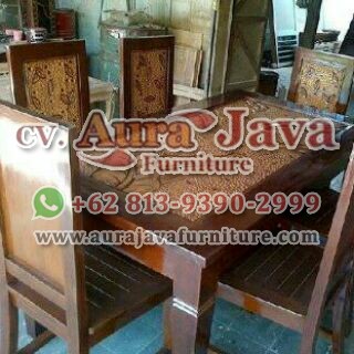 indonesia dining set mahogany furniture 064