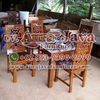 indonesia dining set mahogany furniture 065