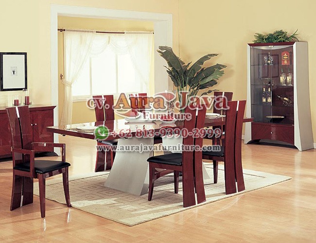 indonesia dining set mahogany furniture 080
