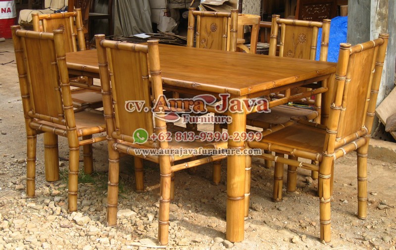 indonesia dining set mahogany furniture 081