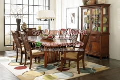 indonesia dining set mahogany furniture 008