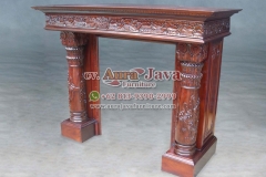 indonesia fire place mahogany furniture 006