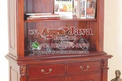 indonesia open bookcase mahogany furniture 011