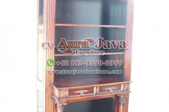 indonesia open bookcase mahogany furniture 015
