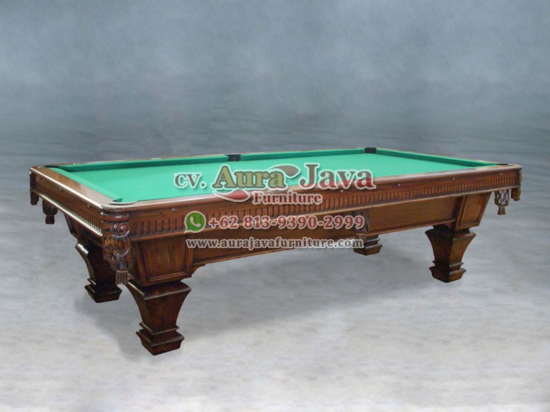 indonesia billiard table mahogany furniture 001