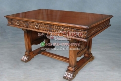 indonesia partner table mahogany furniture 005