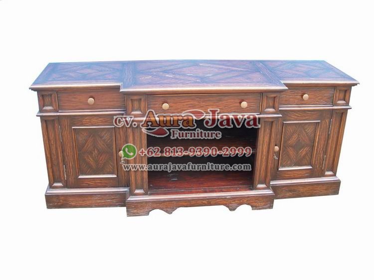 indonesia tv stand mahogany furniture 012