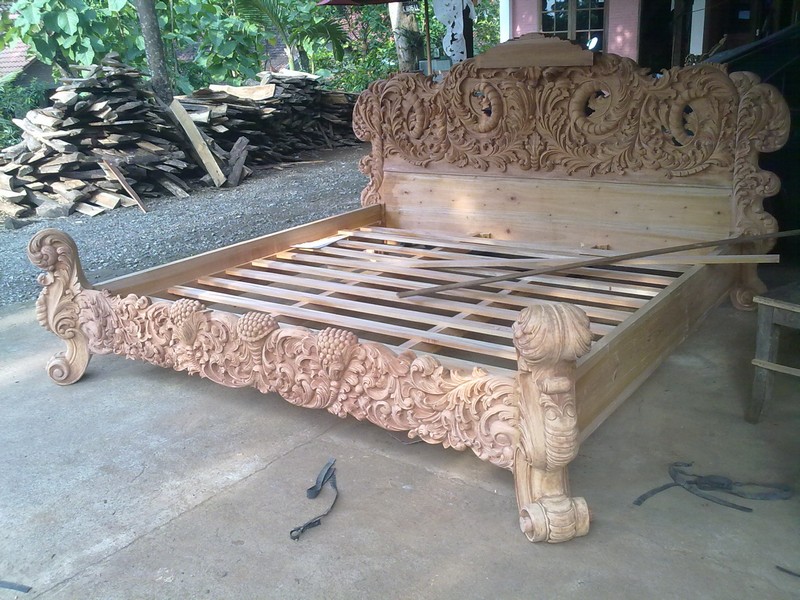 indonesia bedroom teak furniture 033
