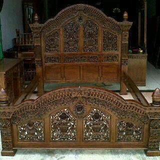 indonesia bedroom teak furniture 057