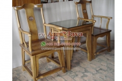indonesia chair set teak furniture 008