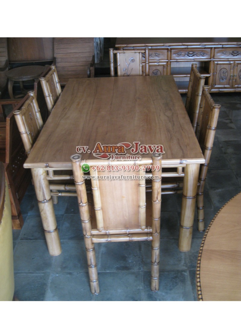 indonesia dining set teak furniture 006