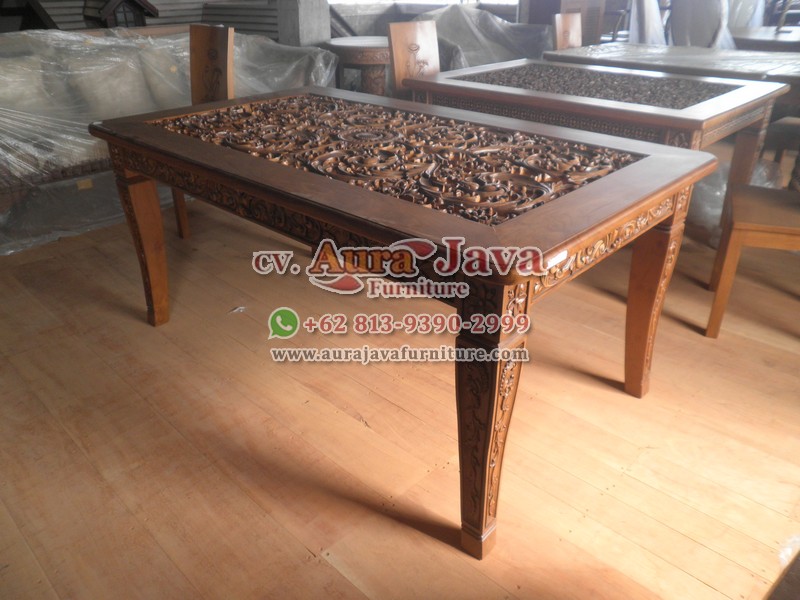 indonesia dining table teak furniture 080