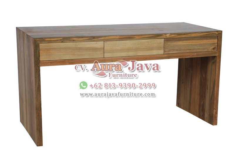 indonesia partner desk teak furniture 040