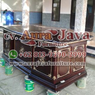 indonesia partner desk teak furniture 070
