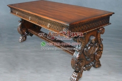 indonesia partner desk teak furniture 009