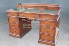 indonesia partner desk teak furniture 017