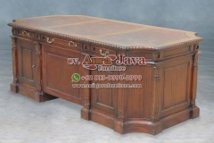 indonesia partner desk teak furniture 023