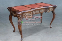 indonesia partner desk teak furniture 027