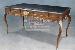 indonesia partner desk teak furniture 028