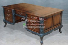 indonesia partner desk teak furniture 029