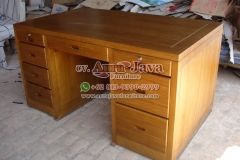 indonesia partner desk teak furniture 042