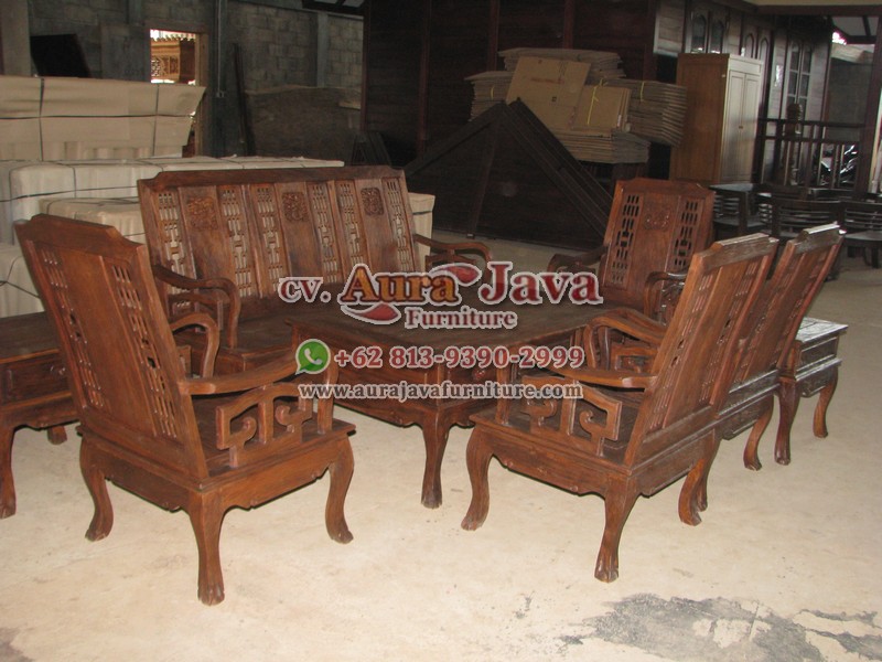 indonesia set sofa teak furniture 025